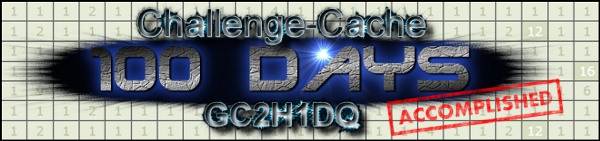 100 Days (Challenge Cache)