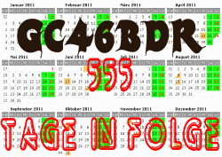 555er Challenge - Tage am Stück