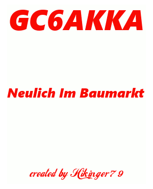 Neulich im Baumarkt
