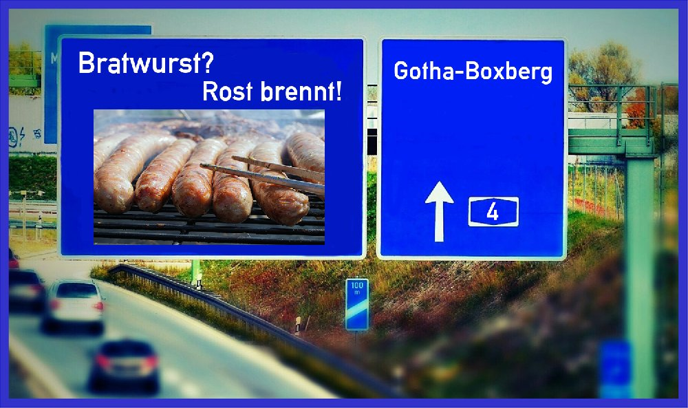 “Appetit auf Bratwurst ?”