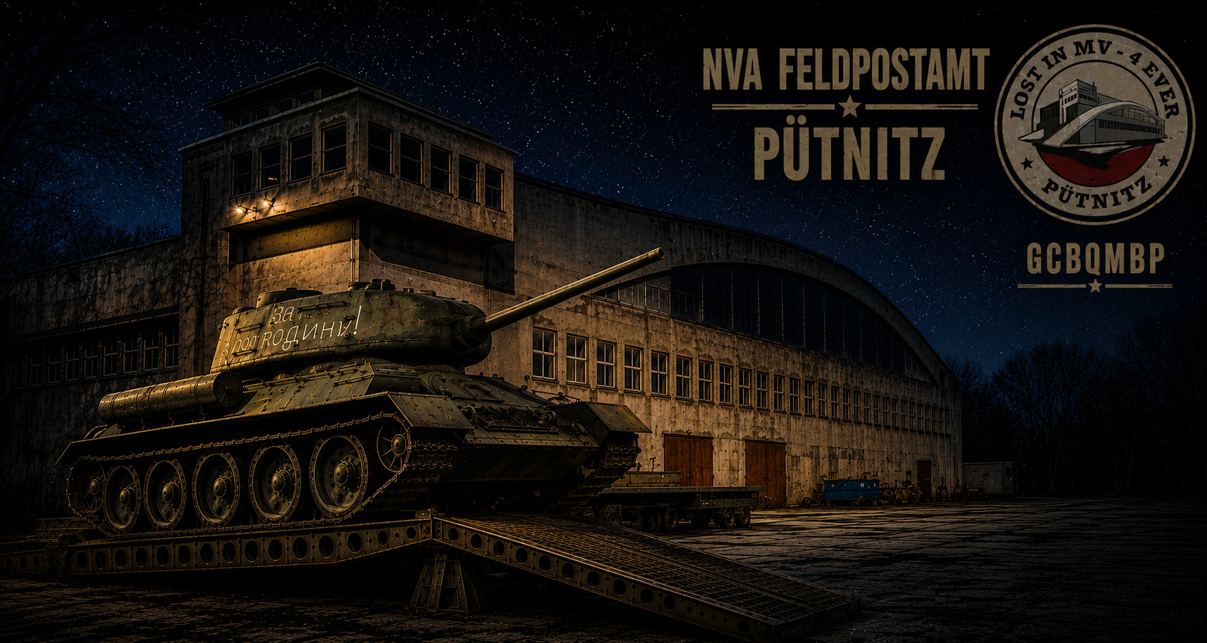 Lost Caches 2026 - NVA Feldpostamt Pütnitz