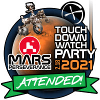 I Attended the Mars Perseverance Touch Down Watch Party !