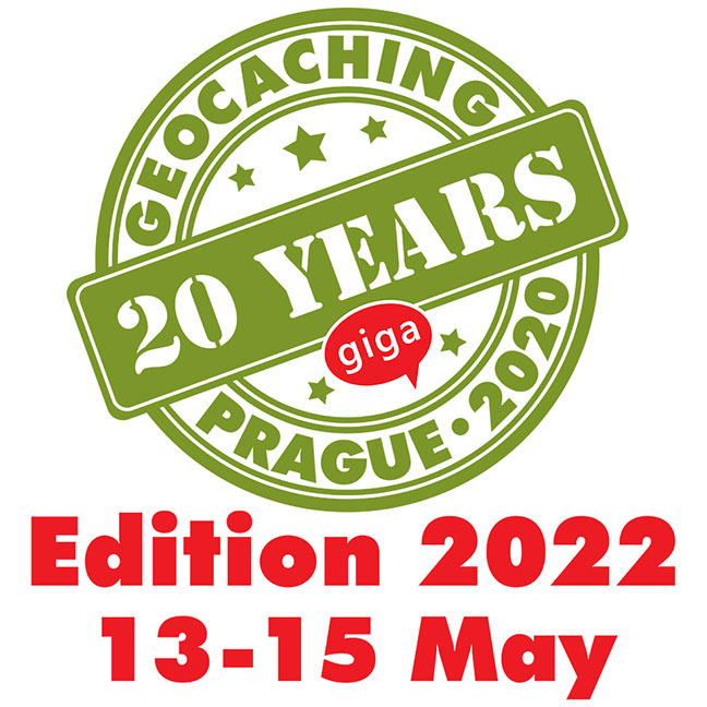 20 Years of Geocaching Prague 2020 – Edition 2022