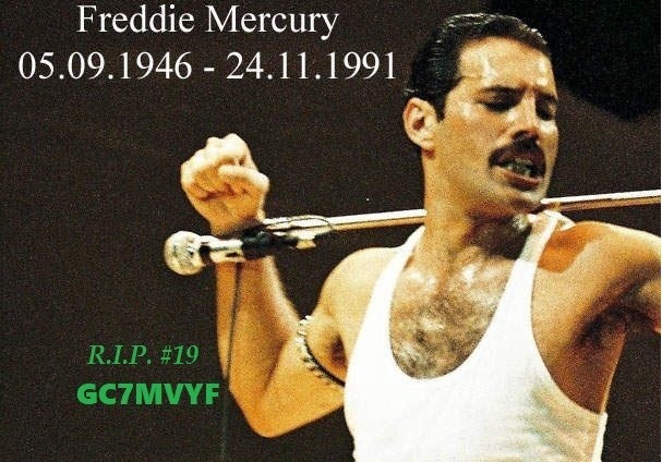 R.I.P. #19 - Freddie Mercury