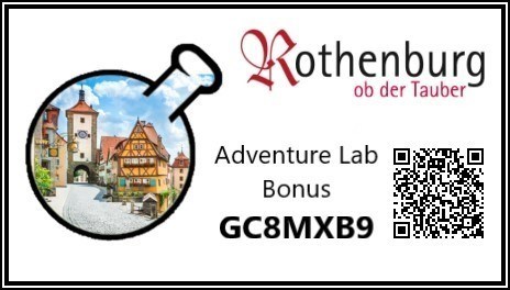 Adventure Lab (Bonus) - Rothenburg ob der Tauber