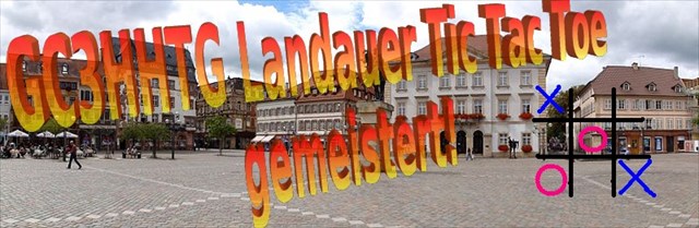 Challenge Cache: Landauer Tic-Tac-Toe
