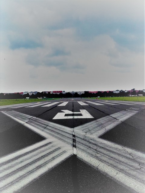 Tempelhof - the X marks the spot